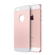 Protector de Pantalla Cristal Templado Trasera para Apple iPhone 5S Oro Rosa