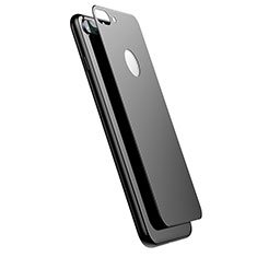 Protector de Pantalla Cristal Templado Trasera para Apple iPhone 7 Plus Negro