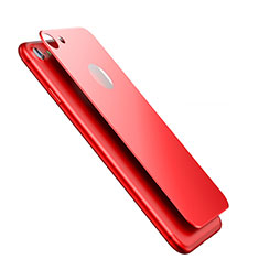 Protector de Pantalla Cristal Templado Trasera para Apple iPhone 7 Rojo