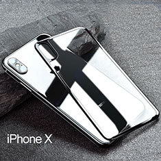 Protector de Pantalla Cristal Templado Trasera Z01 para Apple iPhone Xs Max Negro