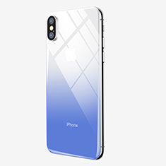 Protector de Pantalla Trasera Gradiente para Apple iPhone Xs Max Azul