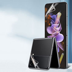 Protector de Pantalla Ultra Clear Frontal y Trasera F01 para Samsung Galaxy Z Flip4 5G Claro