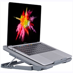 Soporte Ordenador Portatil Refrigeracion USB Ventilador 9 Pulgadas a 16 Pulgadas Universal M16 para Apple MacBook Pro 13 pulgadas Retina Plata