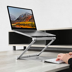 Soporte Ordenador Portatil Universal K01 para Apple MacBook Pro 15 pulgadas Retina Plata