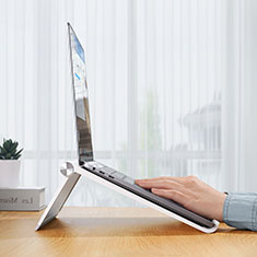 Soporte Ordenador Portatil Universal K11 para Apple MacBook Pro 13 pulgadas (2020) Plata