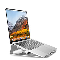 Soporte Ordenador Portatil Universal S04 para Apple MacBook Pro 13 pulgadas Plata