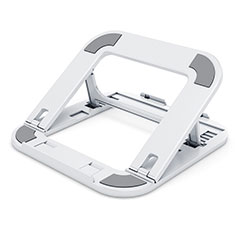 Soporte Ordenador Portatil Universal T02 para Apple MacBook 12 pulgadas Blanco