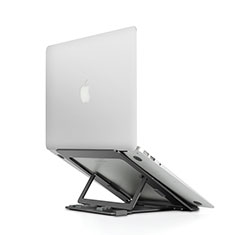 Soporte Ordenador Portatil Universal T08 para Apple MacBook 12 pulgadas Negro