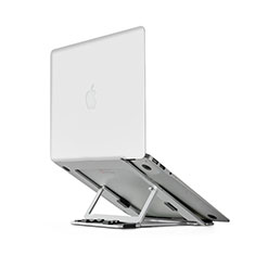 Soporte Ordenador Portatil Universal T08 para Apple MacBook Pro 13 pulgadas Retina Plata