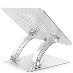 Soporte Ordenador Portatil Universal T09 para Samsung Galaxy Book S 13.3 SM-W767 Plata