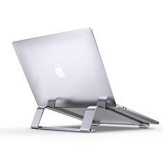 Soporte Ordenador Portatil Universal T10 para Huawei Honor MagicBook 14 Plata