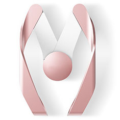 Soporte Universal de Coche Rejilla de Ventilacion Sostenedor M21 para Motorola Moto M XT1662 Rosa