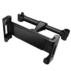 Soporte Universal de Coche Sostenedor De Tableta Tablets Asiento Trasero B02 para Apple iPad Pro 12.9 (2020) Negro