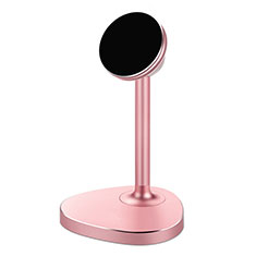Soporte Universal De Movil Sostenedor Magnetico B06 para Apple iPhone 12 Mini Oro Rosa