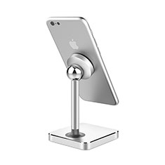 Soporte Universal De Movil Sostenedor Magnetico para Blackberry Z10 Plata