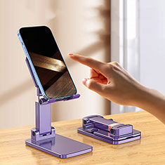 Soporte Universal De Movil Sostenedor N03 para Huawei P30 Pro Morado