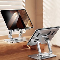 Soporte Universal Sostenedor De Tableta Tablets Flexible D08 para Apple iPad Mini 6 Plata