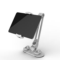 Soporte Universal Sostenedor De Tableta Tablets Flexible H02 para Apple iPad 4 Blanco