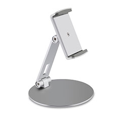Plata Soporte Universal Sostenedor De Tableta Tablets Flexible K10 para Samsung Galaxy Tab S6 10.5 SM-T860 Plata
