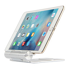 Soporte Universal Sostenedor De Tableta Tablets Flexible K14 para Samsung Galaxy Tab S6 Lite 10.4 SM-P610 Plata