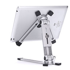 Soporte Universal Sostenedor De Tableta Tablets Flexible K19 para Apple iPad Air 5 10.9 (2022) Plata