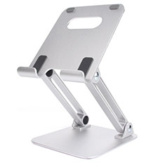 Soporte Universal Sostenedor De Tableta Tablets Flexible K20 para Apple iPad Air 5 10.9 (2022) Plata