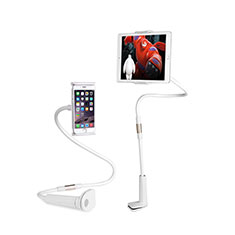 Soporte Universal Sostenedor De Tableta Tablets Flexible T30 para Apple iPad 4 Blanco