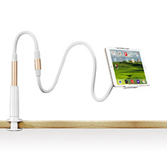 Soporte Universal Sostenedor De Tableta Tablets Flexible T33 para Apple iPad Mini 2 Oro