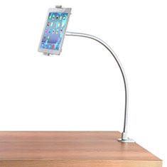 Soporte Universal Sostenedor De Tableta Tablets Flexible T37 para Samsung Galaxy Note 10.1 2014 SM-P600 Blanco