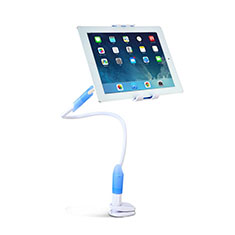 Soporte Universal Sostenedor De Tableta Tablets Flexible T41 para Apple iPad Mini 3 Azul Cielo