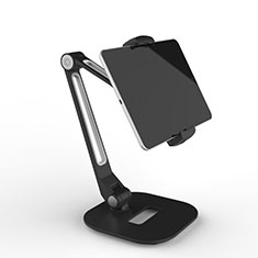 Soporte Universal Sostenedor De Tableta Tablets Flexible T46 para Apple iPad 3 Negro