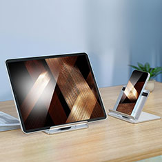 Soporte Universal Sostenedor De Tableta Tablets N02 para Apple iPad 10.9 (2022) Plata