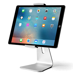 Soporte Universal Sostenedor De Tableta Tablets T24 para Apple iPad Air 10.9 (2020) Plata