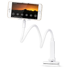 Soporte Universal Sostenedor De Telefono Movil Flexible T13 para Sony Xperia 8 Blanco