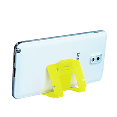 Soporte Universal Sostenedor De Telefono Movil T04 para Samsung Galaxy M10 Amarillo