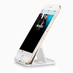 Sostenedor Universal De Movil Soporte T09 para Apple iPhone 14 Pro Max Blanco