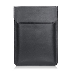 Suave Cuero Bolsillo Funda L01 para Huawei Honor MagicBook 15 Negro