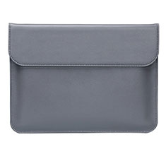 Suave Cuero Bolsillo Funda L02 para Huawei Honor MagicBook Pro (2020) 16.1 Gris