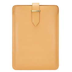 Suave Cuero Bolsillo Funda L04 para Huawei Matebook 13 (2020) Naranja