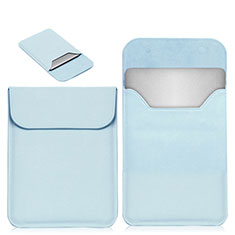 Suave Cuero Bolsillo Funda L19 para Apple MacBook 12 pulgadas Azul Cielo