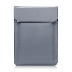 Suave Cuero Bolsillo Funda L21 para Apple MacBook Air 13 pulgadas (2020) Gris