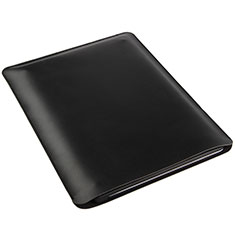 Suave Cuero Bolsillo Funda para Microsoft Surface Pro 4 Negro