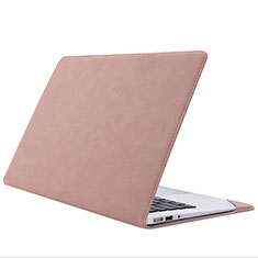 Suave Terciopelo Tela Bolsa Funda L01 para Huawei Honor MagicBook 14 Rosa