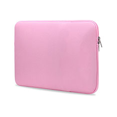 Suave Terciopelo Tela Bolsa Funda L04 para Huawei Honor MagicBook 14 Rosa