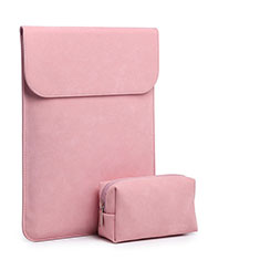 Suave Terciopelo Tela Bolsa Funda para Apple MacBook Pro 13 pulgadas Rosa