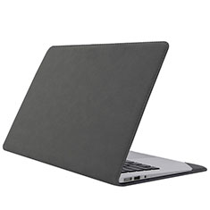 Suave Terciopelo Tela Bolsa Funda S01 para Huawei Matebook D14 (2020) Gris Oscuro