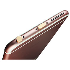 Tapon Antipolvo Lightning USB Jack J02 para Apple iPad New Air (2019) 10.5 Oro