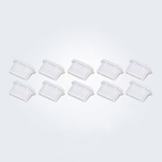 Tapon Antipolvo USB-C Jack Type-C Universal 10PCS H01 para Nokia C1 Blanco