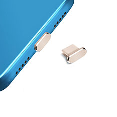 Tapon Antipolvo USB-C Jack Type-C Universal H14 para Apple iPhone 15 Oro