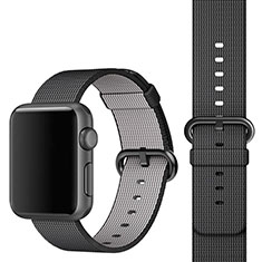 Tela Correa De Reloj Pulsera Eslabones para Apple iWatch 2 38mm Negro